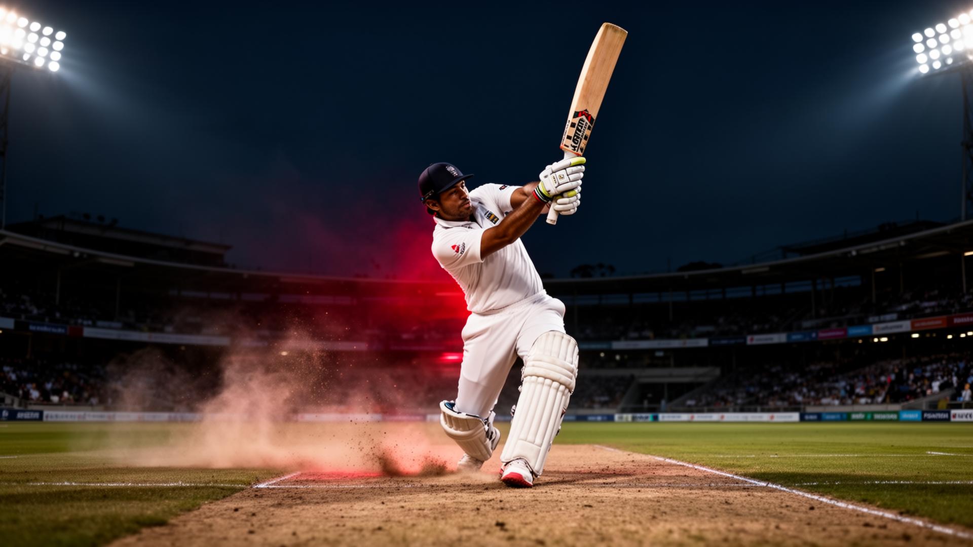 Cricket action